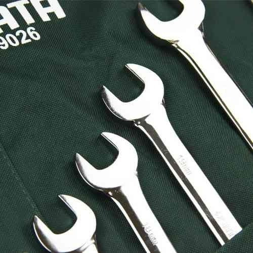 Jogo De Chaves Combinadas 8 A 24mm C 14 Pcs Sata - St09026g