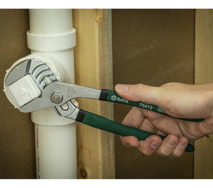 Alicate Bomba D'água 10 Pol Aço Cromo Vanádio Sata