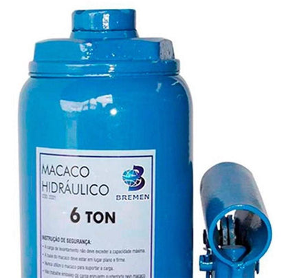 Macaco Hidráulico Tipo Garrafa 6 Toneladas 2221 Bremen