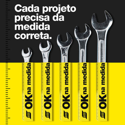 Eletrodo Solda Esab Ok Na Medida 48.04 E7018 3,25mm 14 Unds