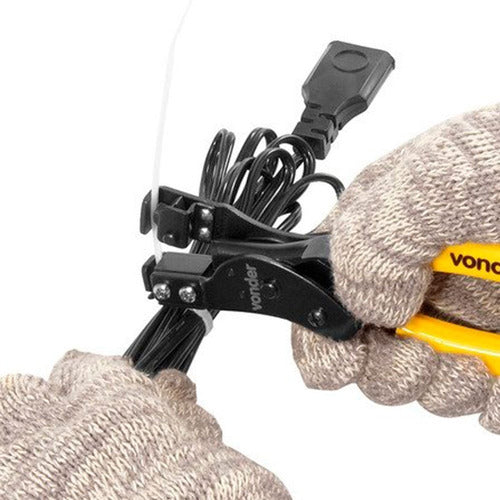 alicate tensionador esticador p/ abraçadeira nylon - vonder