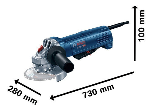 Esmerilhadeira Angular Bosch Professional Gws 9 125 P 110v C