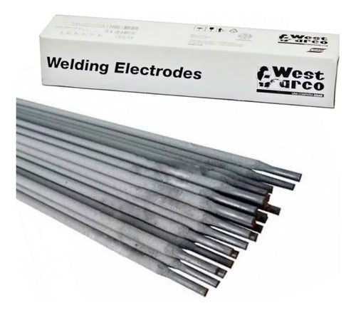 eletrodo 2,5mm caixa com 5kg 6013 weld west arco esab