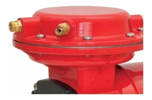Moto Compressor De Ar Direto Portátil Chiaperini Red 1750rpm - Vermelho - Monofásica