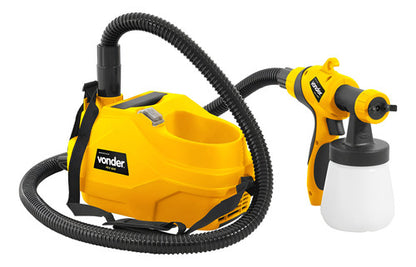 Pistola Pintura Pulverizadora Vonder 600w 220v Bico 3 Ajuste
