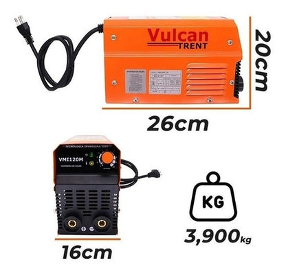 Maquina Solda Inversora 220v 105a 60hz Mma Tig Vulcan