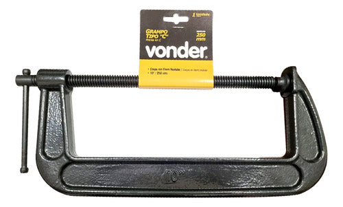 Grampo Para Marceneiro Tipo C 10  250mm - Vonder
