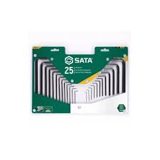 JOGO DE CHAVE ALLEN 25PC SATA 0.7 A 10 MM E 1/16 A 3/8 POL SATA