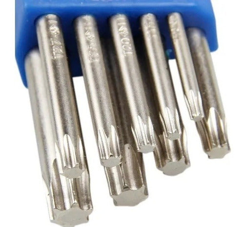 jogo de chave torx curto t10 a t50 king tony 9 peças 20309pr