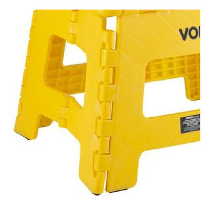 Banqueta Plastica Dobravel 220mm Amarela Vonder
