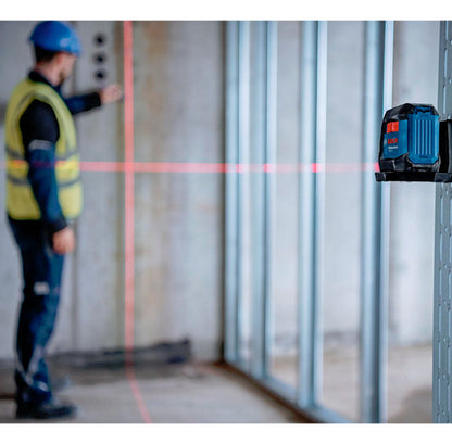 Nível A Laser 2 Linhas Verm Gll12-22 Bosch Profissional 12m