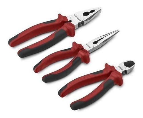 JOGO DE ALICATES 3 PCS MULTILASER