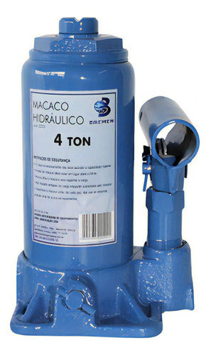 Macaco Hidráulico Tipo Garrafa 4 Toneladas 2220 Bremen