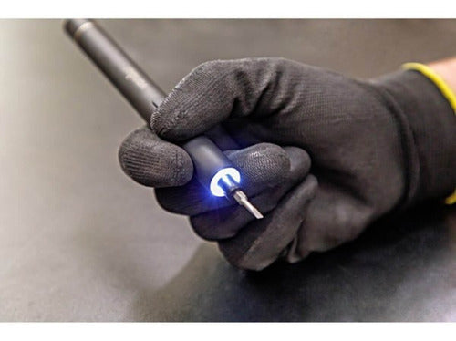 parafusadeira de precisão a bateria 3,7 v tipo caneta vonder preto 50 hz/60 hz