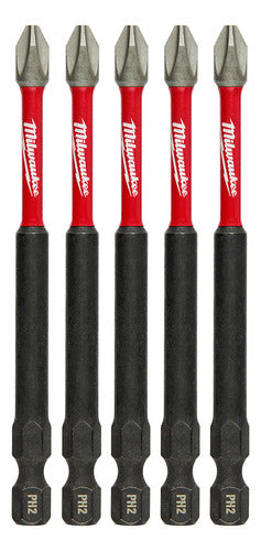 bit philips ph2 x 89mm c/ 5pç - 48-32-4564 - milwaukee