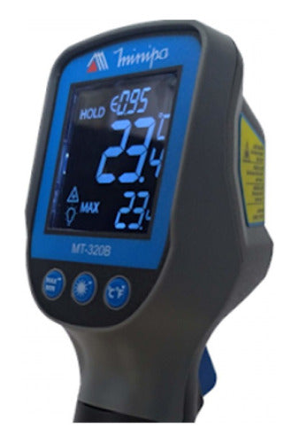 minipa mt-320b termômetro digital mira laser 50 a 600oc