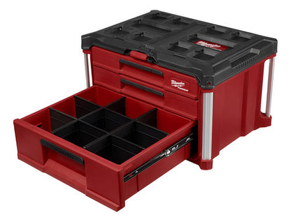 48-22-8447 Packout Caixa De Ferramentas 3 Gavetas Milwaukee