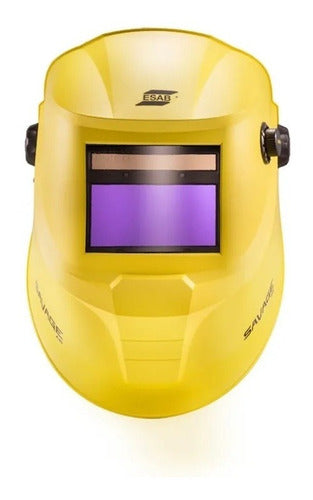 máscara de solda automática esab savage a40 amarela