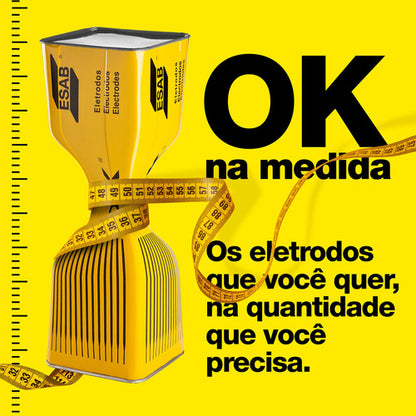 Eletrodo Solda Esab Ok Na Medida 48.04 E7018 3,25mm 14 Unds
