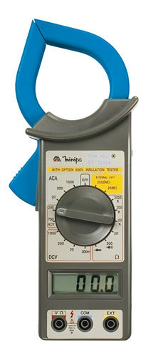 alicate amperímetro 1000a ac et3200a minipa