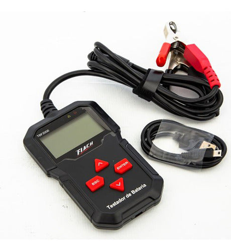 Testador De Baterias Digital 12v Flach Tbf2000