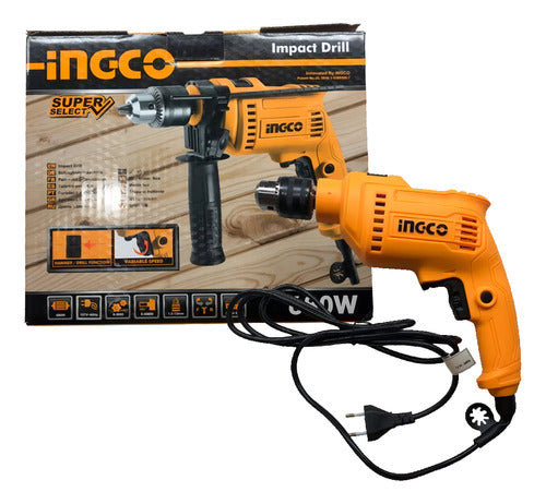 Furadeira De Impacto Ingco 1/2 710w 220v Id7118-9