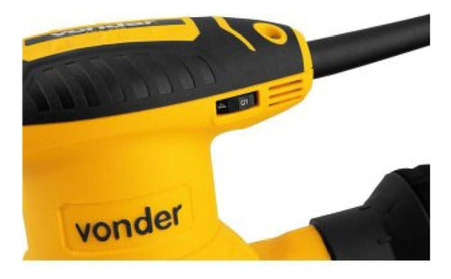 lixadeira roto-orbital  350w lrv355 vonder amarelo 50 hz / 60 hz