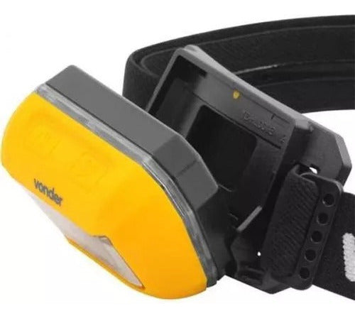 Lanterna De Cabeça Led Recarregável Vonder Lcv200 Amarelo