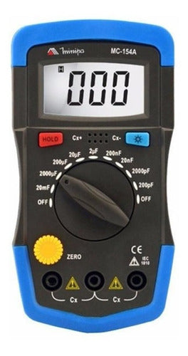Capacímetro Digital Mc-154a Minipa