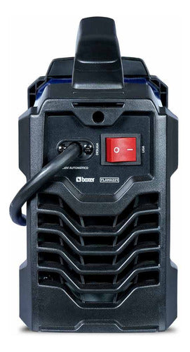 máquina de solda inversora 220a eletrodo flama221 boxer 220v