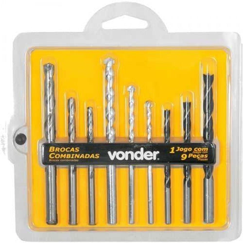 kit esmerilhadeira 4.1/2 750w e furadeira 1/2  710w vonder