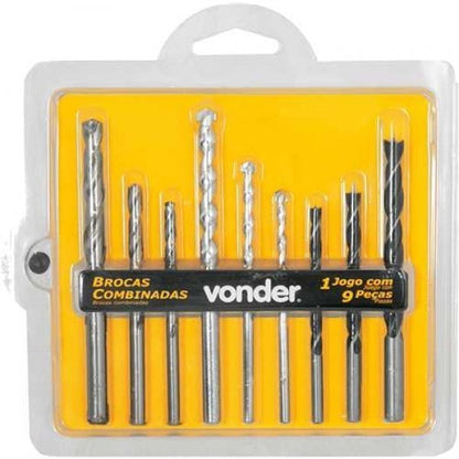 Kit Esmerilhadeira 4.1/2 750w E Furadeira 1/2  710w Vonder