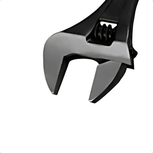 chave inglesa ajustável 150mm 6 pol bestfer aço niquelado preto