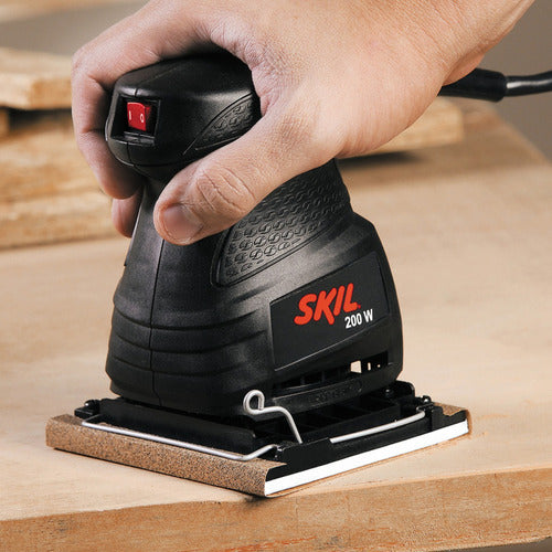 Lixadeira Profissional Orbital Skil 7232 Preta 50hz/60hz 200