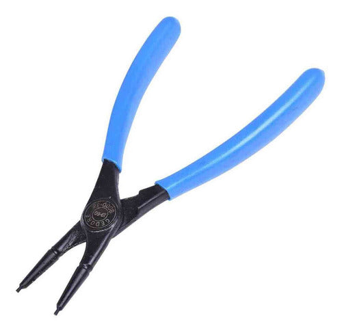 jogo de alicates para anéis 8 c8000 a-j4 4 peças gedore