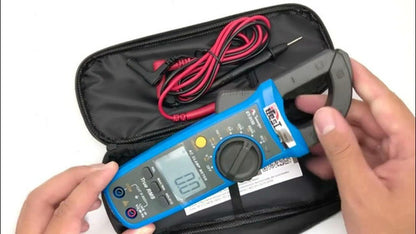 Alicate Amperimetro Digital Ncv True Rms Ac Et-3155 Minipa