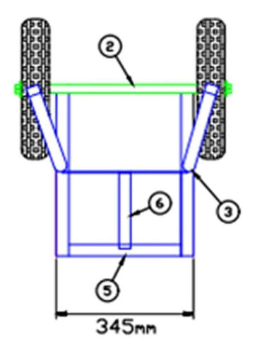 CARRINHO DE ARMAZEM 150KG  METALOSA - 00770