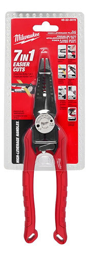 alicate eletricista combinado 7 em 1 48-22-3078 - milwaukee