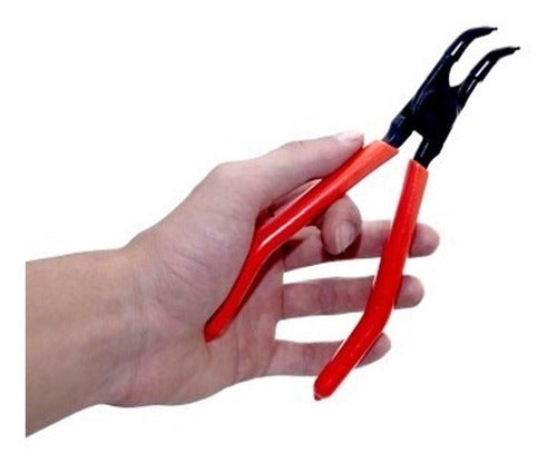 Alicate P/ Anéis Internos Bico Curvo 7 Pol Belzer 219009bbr