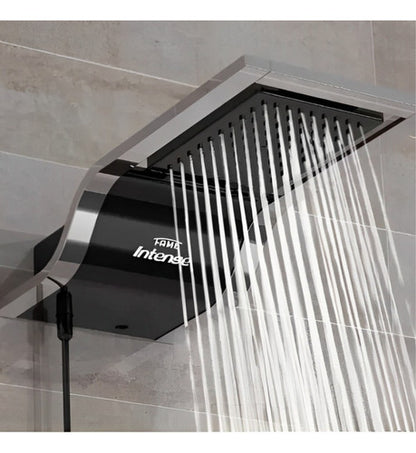 Ducha Eletrônica Intense Black Preto 220v 7800w - Fame - Brilhante - Preto