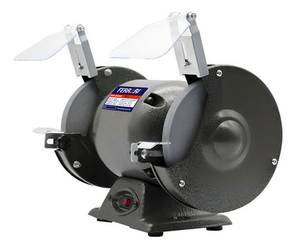 Moto Esmeril De Bancada 6 Pol 360w Me-6 Ferrari 220v Cinza