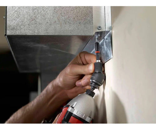 48-32-2301 extensor giratório bit 1/4  c/ 11 pcs milwaukee