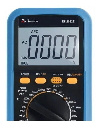 Multímetro Digital Portátil Et-2082e Minipa