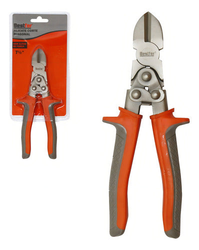 alicate corte diagonal com alívio de força 7.1/2  bestfer