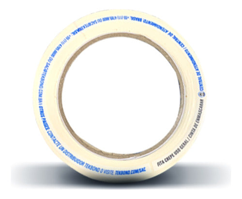 fita crepe 18mmx50m pct c/5 unidades tekbond