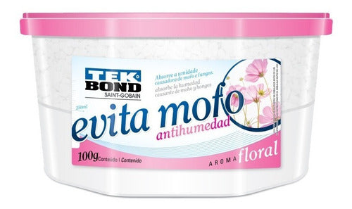 4 Un Pote Anti Mofo Fungo Seca Guarda Roupa Fragrancias 100g