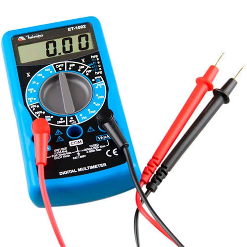 Multímetro Digital Portátil Et-1002 Minipa