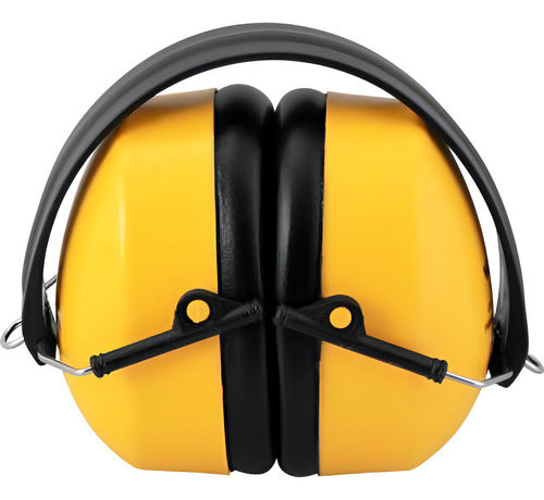 abafador de ruídos tipo concha 19 db arv 300 vonder amarelo
