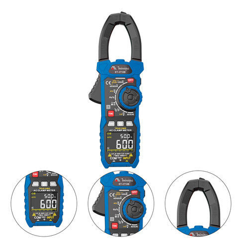 Alicate Amperímetro 1000 Ampers - Et-3710b Minipa