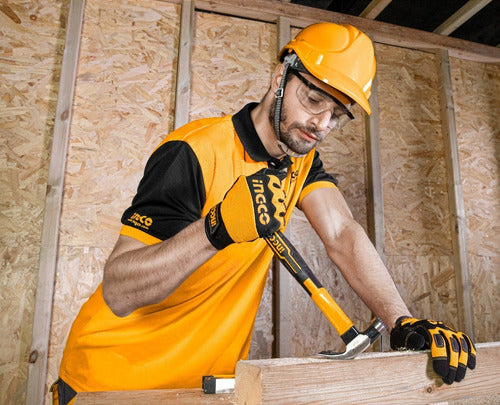 martelo unha magnético cabeça aço forjado 450g 29mm ingco